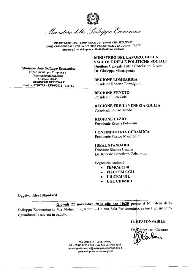 Ideal Standard convocazione MiSE - 22 novembre 2012_pagenumber.001