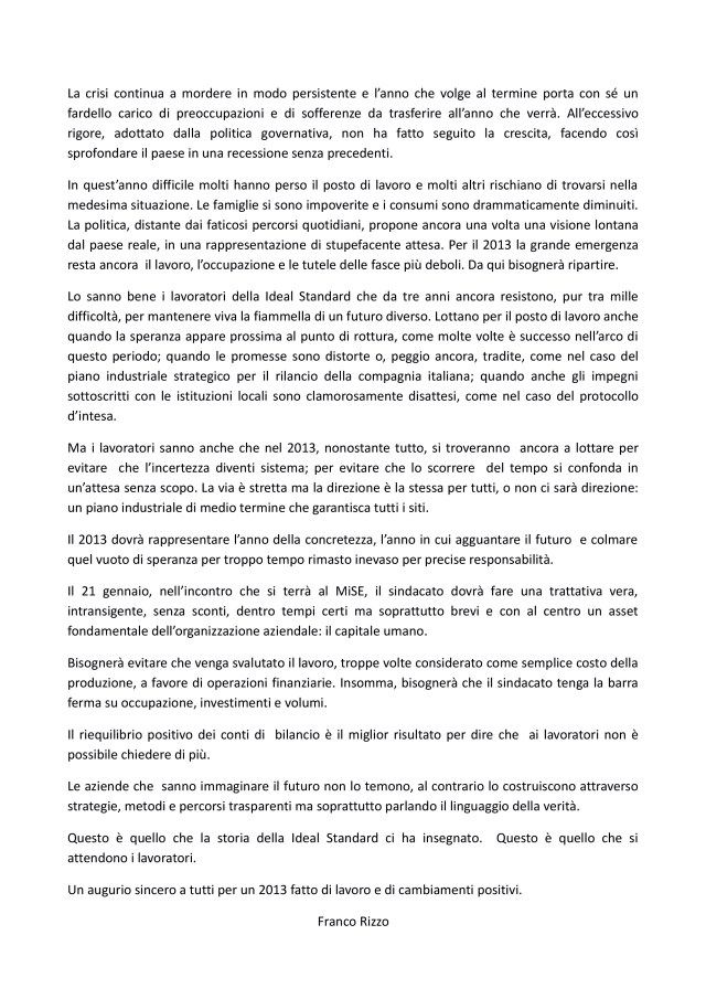 la crisi continua a mordere in modo persistente e l-001