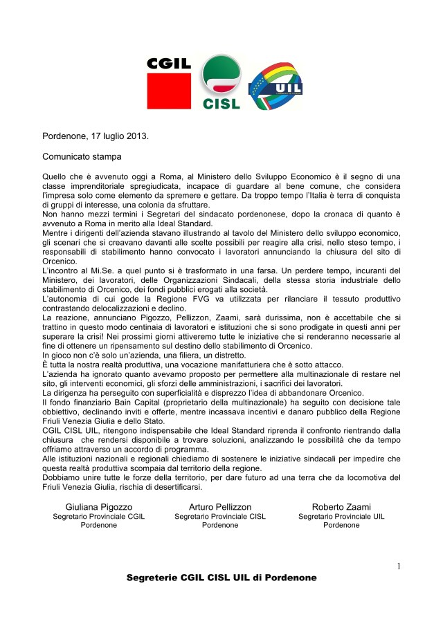 idela standard cgil cisl uil 17lug13-001