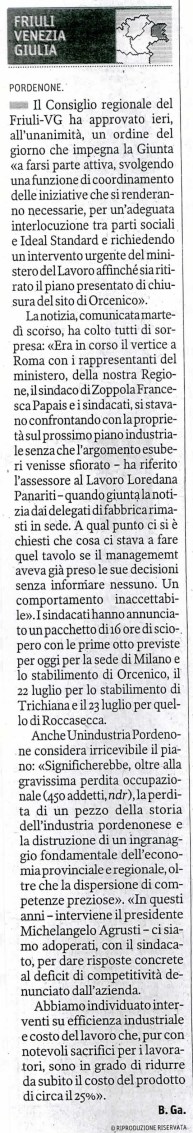 IL SOLE 24 ORE 19/07/2013