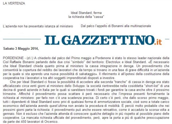 ilgazzettino03-05-2014