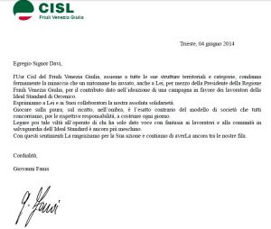 lettera Davi_solidarietà